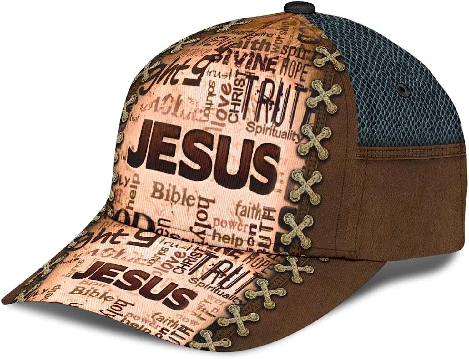 Jesus Bible Verse Holy Baseball Cap - Christian Hats for Men and Women