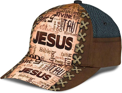Jesus Bible Verse Holy Baseball Cap - Christian Hats for Men and Women