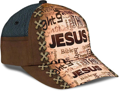 Jesus Bible Verse Holy Baseball Cap - Christian Hats for Men and Women