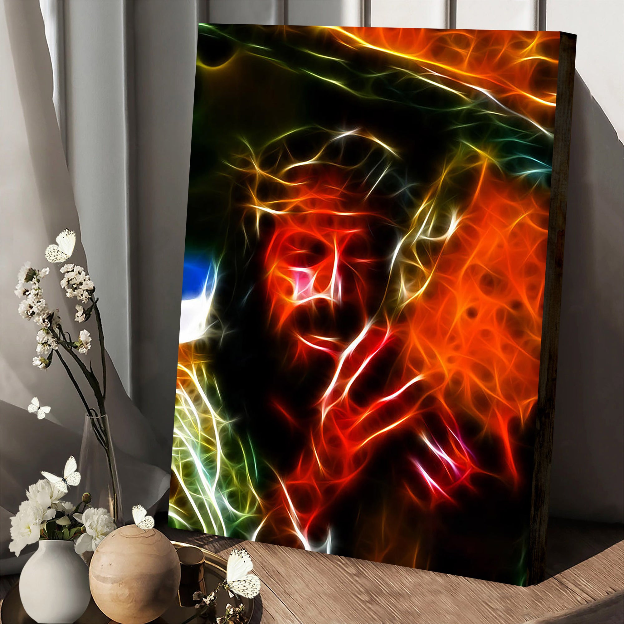Jesus Carrying The Cross 1 Canvas Pictures - Christian Canvas Wall Decor - Religious Wall Art Canvas