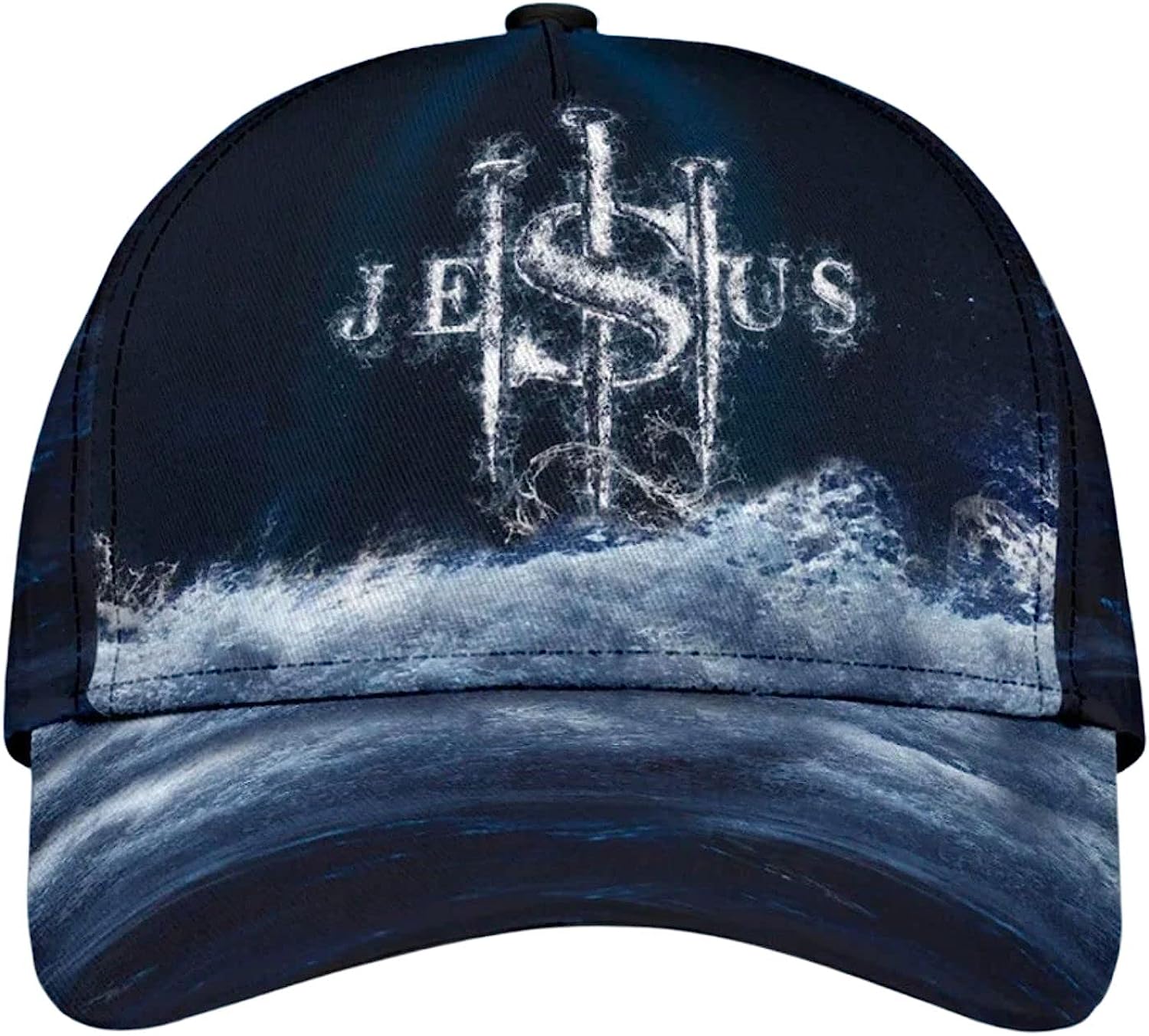 Jesus Changed My Life All Over Print Baseball Cap - Christian Hats For Men Women