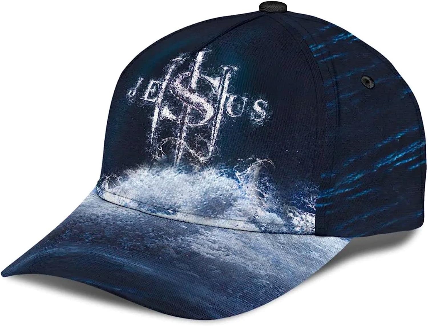 Jesus Changed My Life All Over Print Baseball Cap - Christian Hats For Men Women