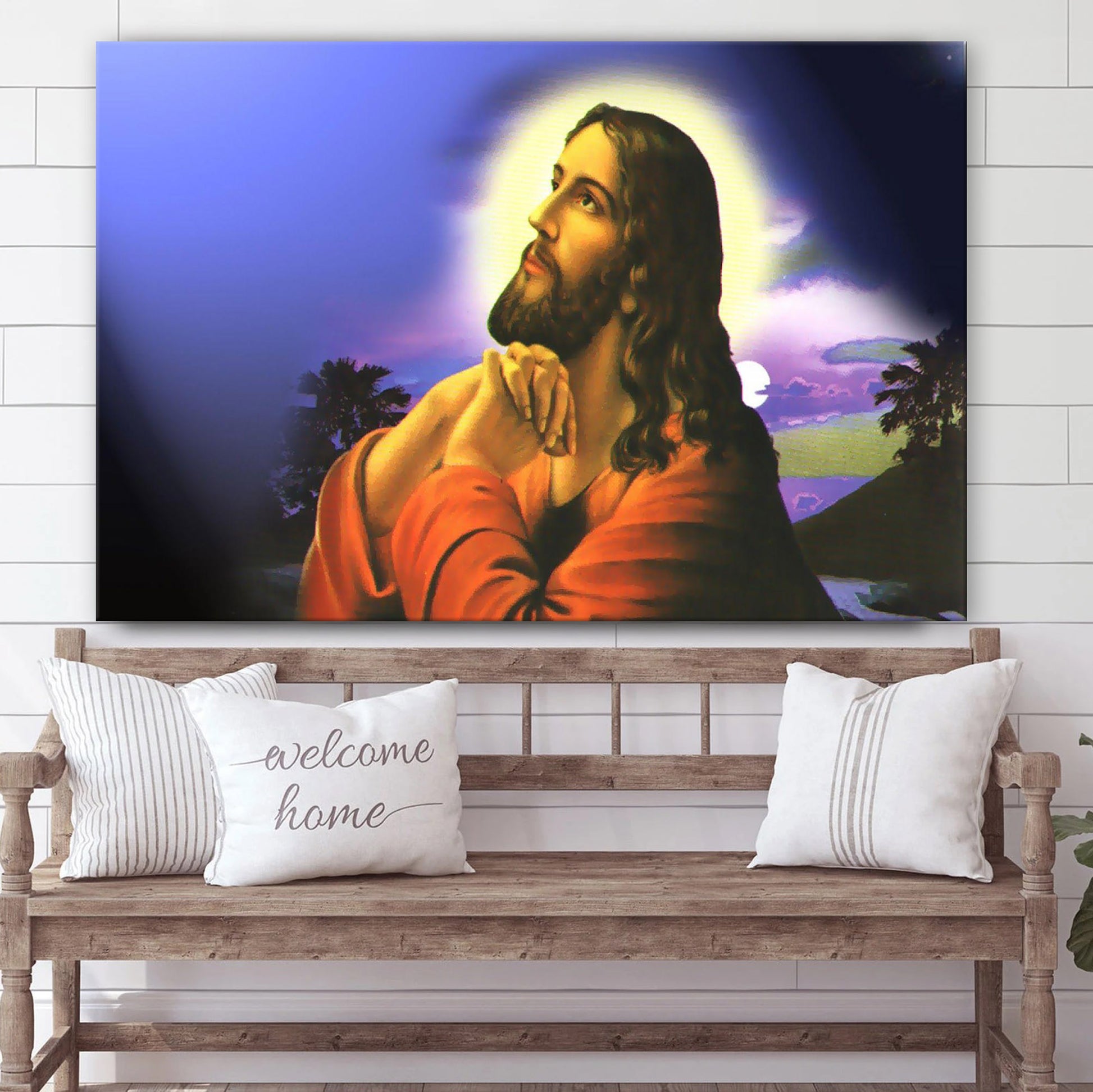 Jesus Christ - Jesus Canvas Wall Art - Christian Wall Art
