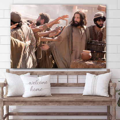 Jesus Christ 2 - Jesus Canvas Wall Art - Christian Wall Art