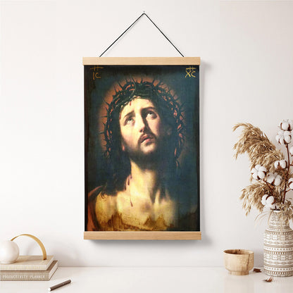 Jesus Christ After The Crucifixion Hanging Canvas Wall Art - Jesus Portrait Picture - Religious Gift - Christian Wall Art Decor