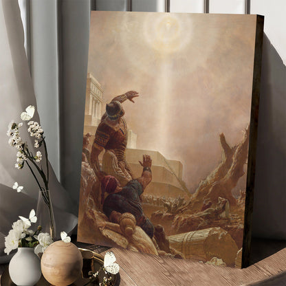 Jesus Christ Appears to the Nephites Canvas Wall Art - Religious Canvas Wall Art - Christian Paintings For Home