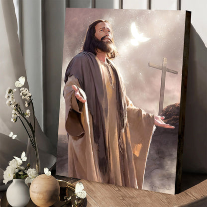 Jesus Christ Art Canvas Picture - Jesus Christ Canvas Art - Christian Wall Canvas