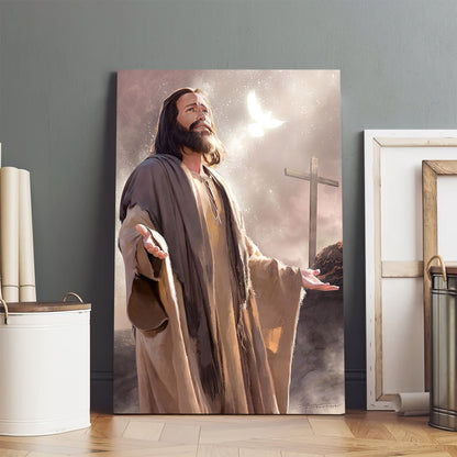 Jesus Christ Art Canvas Picture - Jesus Christ Canvas Art - Christian Wall Canvas