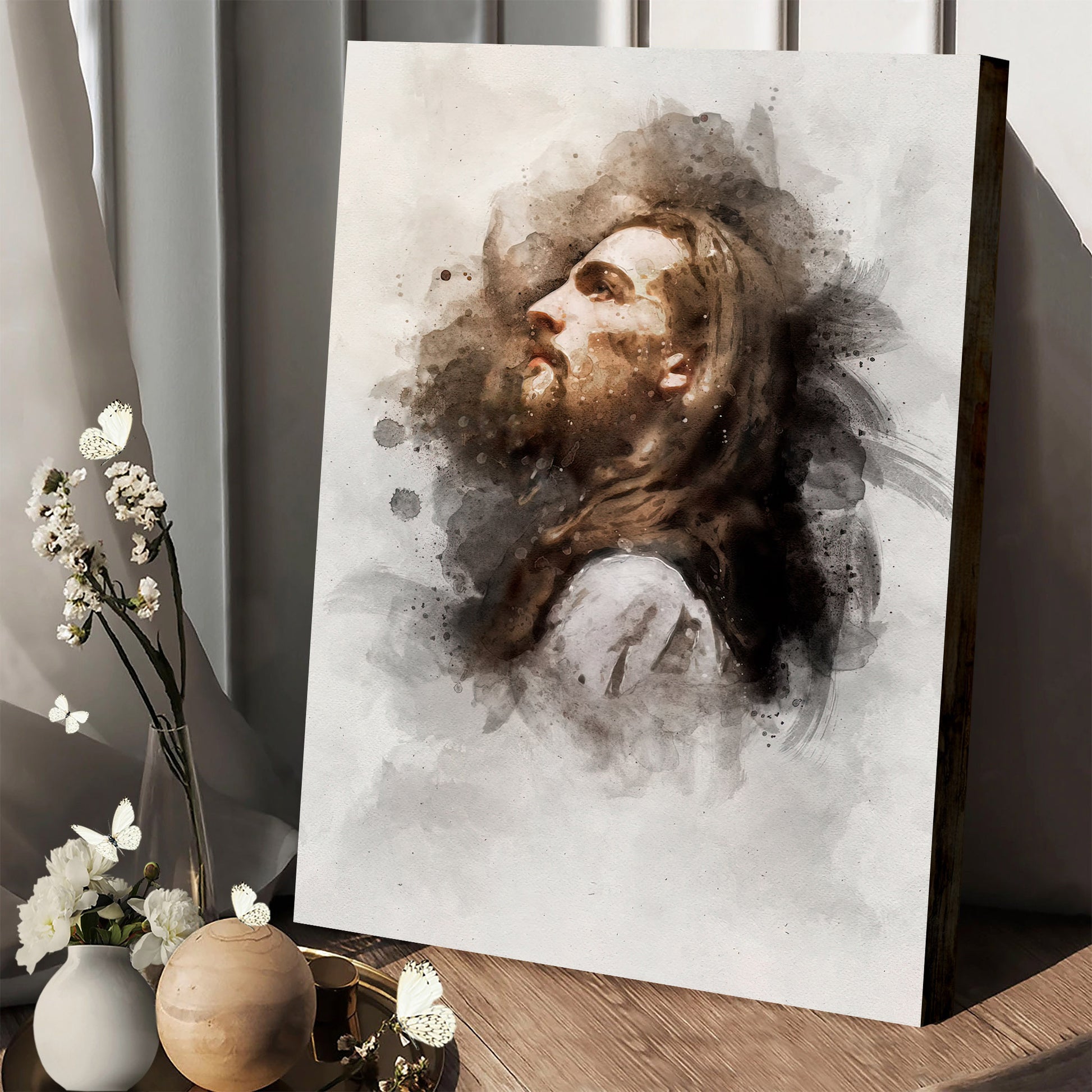 Jesus Christ Be Still Canvas Pictures - Jesus Christ Art - Christian Canvas Wall Art