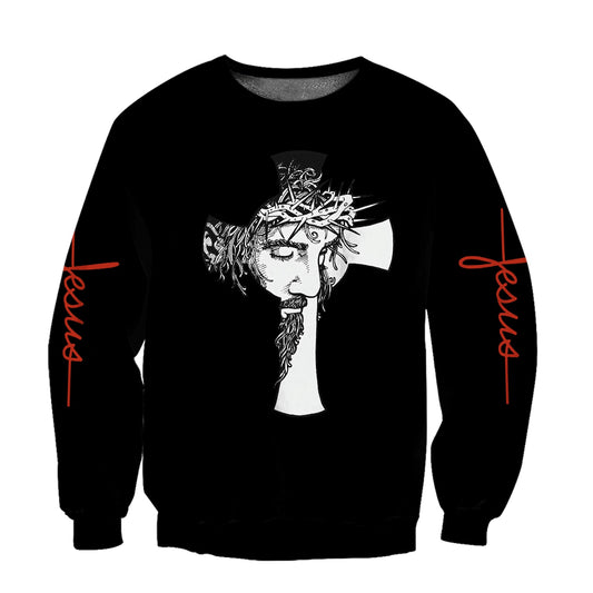 Jesus Christ Black Color Jesus - Christian Sweatshirt For Women & Men