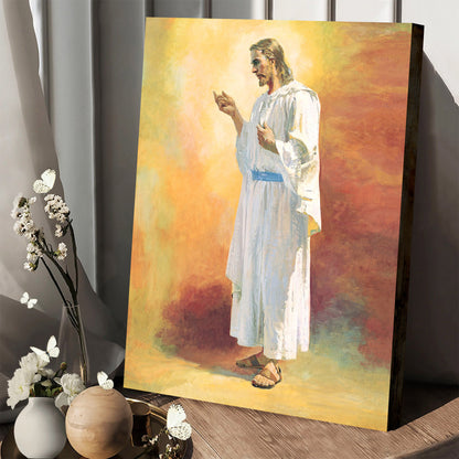 Jesus Christ Canvas Pictures - Religious Canvas Wall Art - Christian Paintings For Home