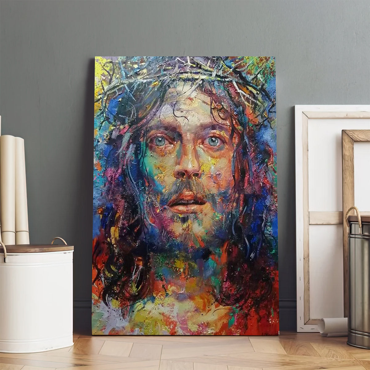 Jesus Christ Canvas Print Wall Art Canvas Prints - Jesus Christ Art - Christian Canvas Wall Decor