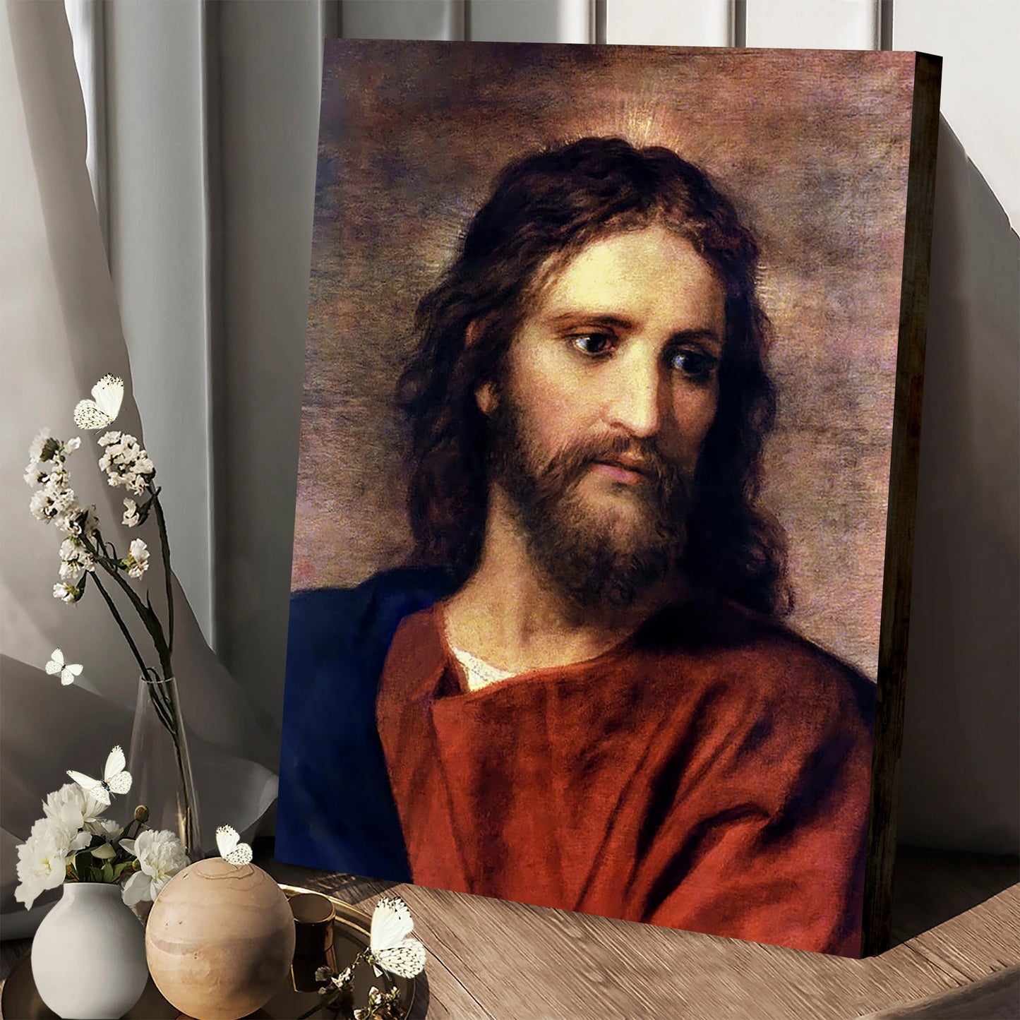 Jesus Christ  Canvas Wall Art - Jesus Canvas Pictures - Christian Wall Art