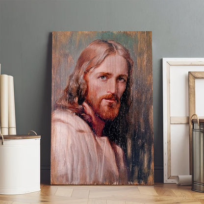 Jesus Christ Canvas Wall Art - Jesus Portrait Picture - Religious Gift - Christian Wall Art Decor