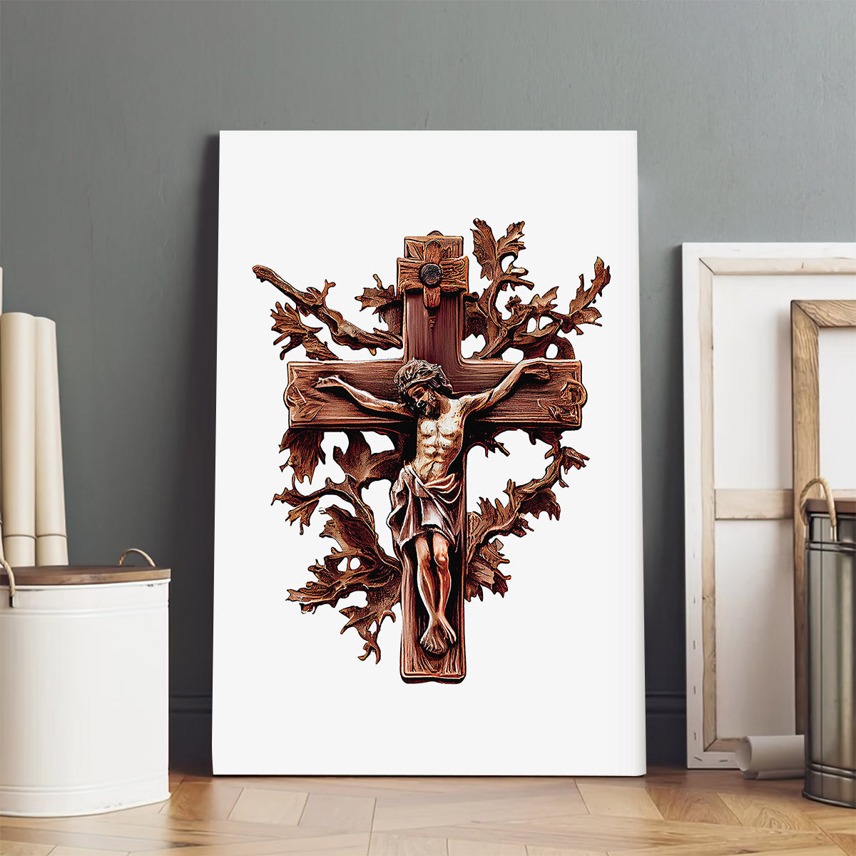 Jesus Christ Cross - Jesus Canvas Pictures - Christian Wall Art