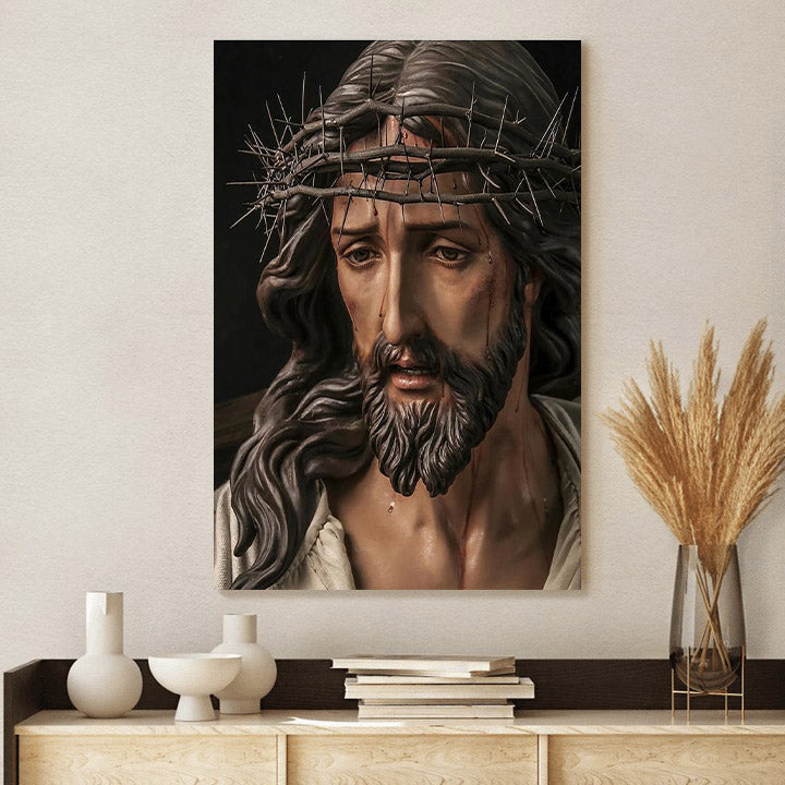 Jesus Christ Enrique Helguera Canvas Picture - Jesus Christ Canvas Art - Christian Wall Canvas