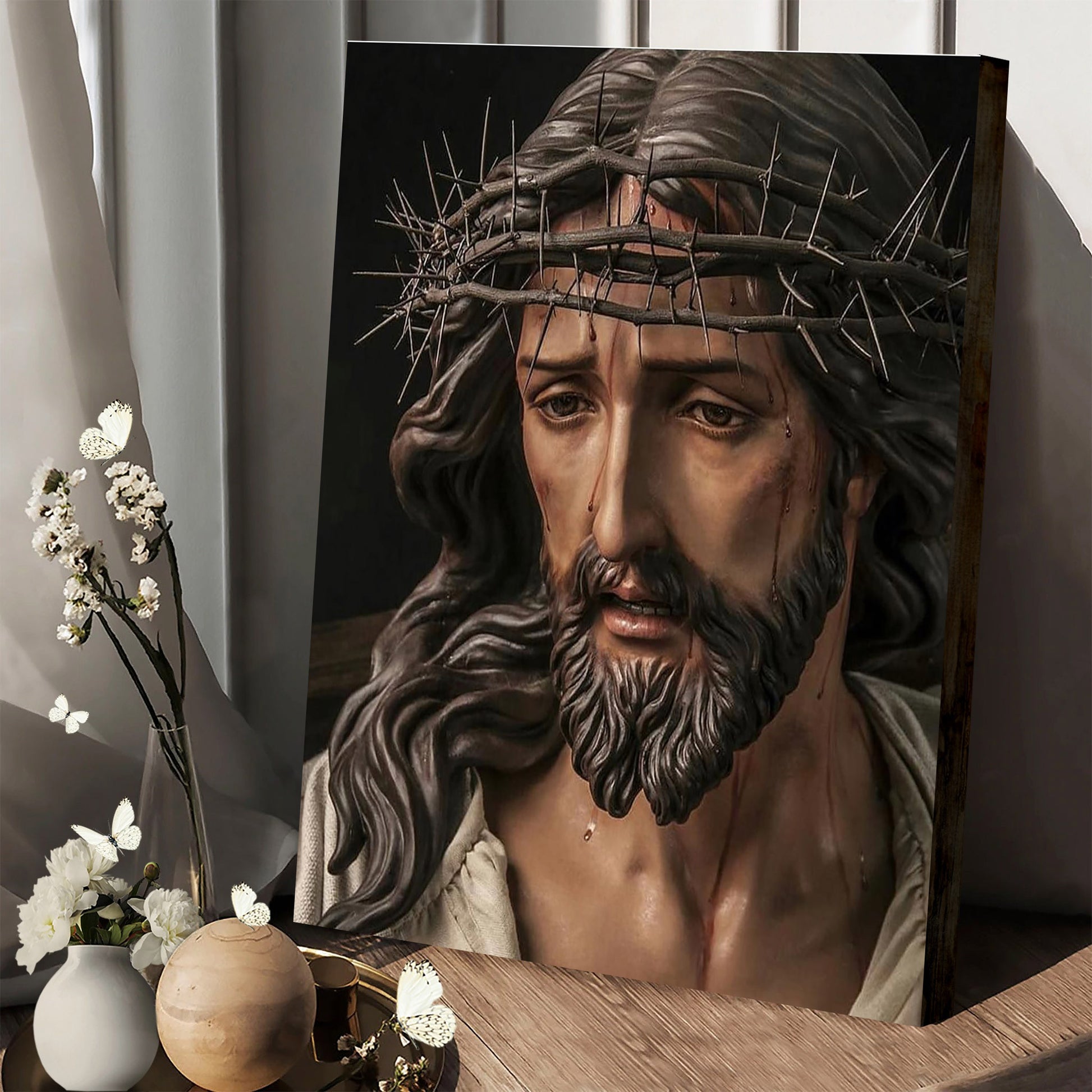 Jesus Christ Enrique Helguera Canvas Picture - Jesus Christ Canvas Art - Christian Wall Canvas