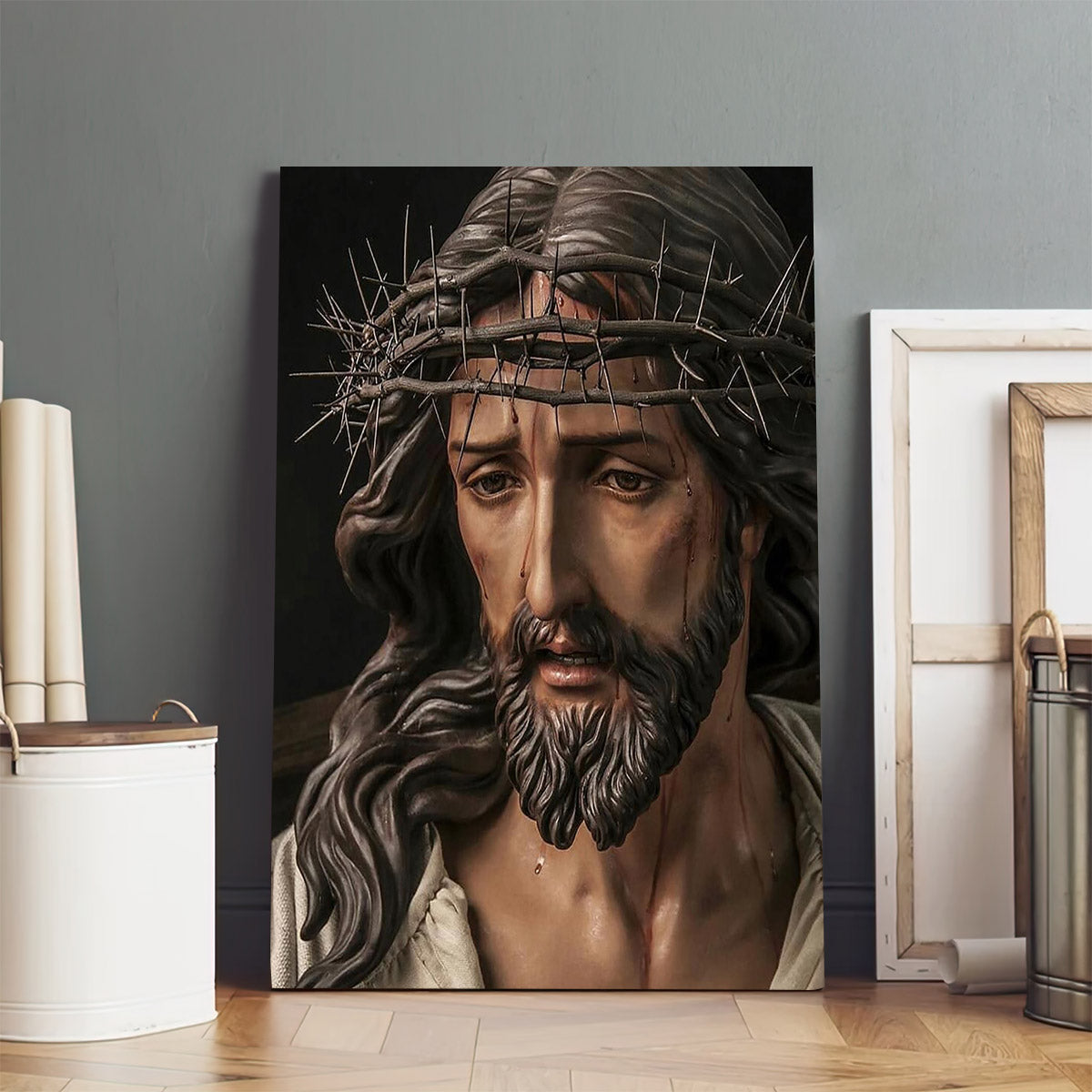 Jesus Christ Enrique Helguera Canvas Picture - Jesus Christ Canvas Art - Christian Wall Canvas