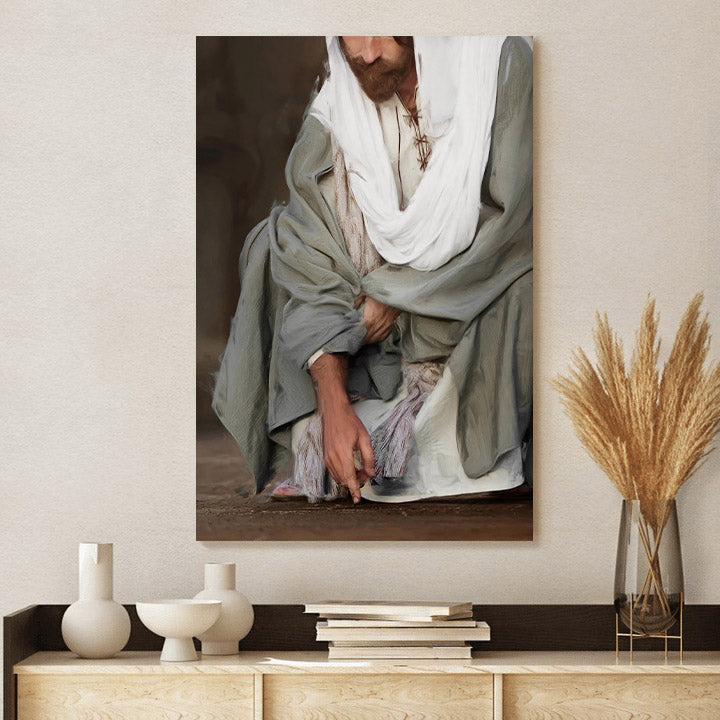 Jesus Christ Fine Art - Canvas Pictures - Jesus Canvas Art - Christian Wall Art