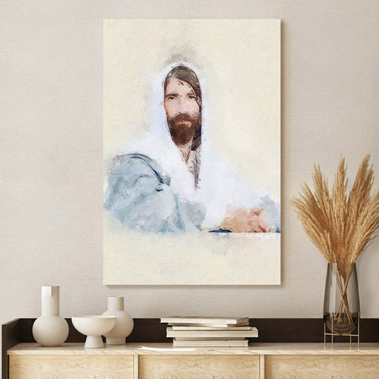 Jesus Christ Fine Art 1 - Canvas Pictures - Jesus Canvas Art - Christian Wall Art