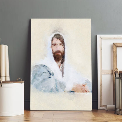 Jesus Christ Fine Art 1 - Canvas Pictures - Jesus Canvas Art - Christian Wall Art