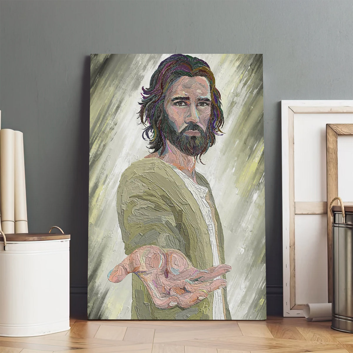 Jesus Christ Fine Art Canvas - Canvas Pictures - Jesus Canvas Art - Christian Wall Art