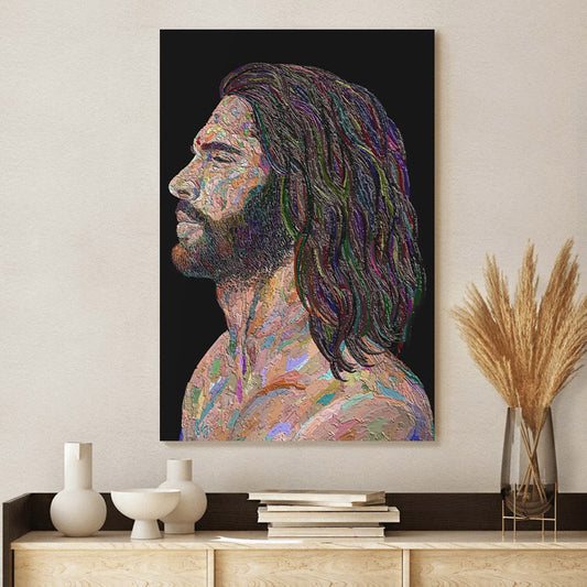 Jesus Christ Fine Art Canvas 1 - Canvas Pictures - Jesus Canvas Art - Christian Wall Art