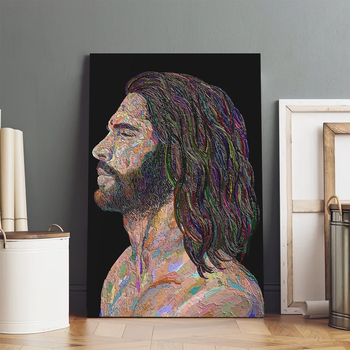 Jesus Christ Fine Art Canvas 1 - Canvas Pictures - Jesus Canvas Art - Christian Wall Art