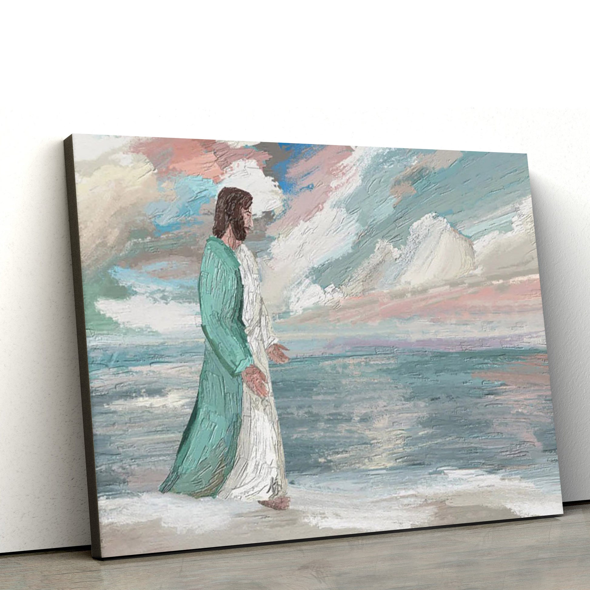 Jesus Christ Fine Art Canvas Original Artwork - Canvas Pictures - Jesus Canvas Art - Christian Wall Art