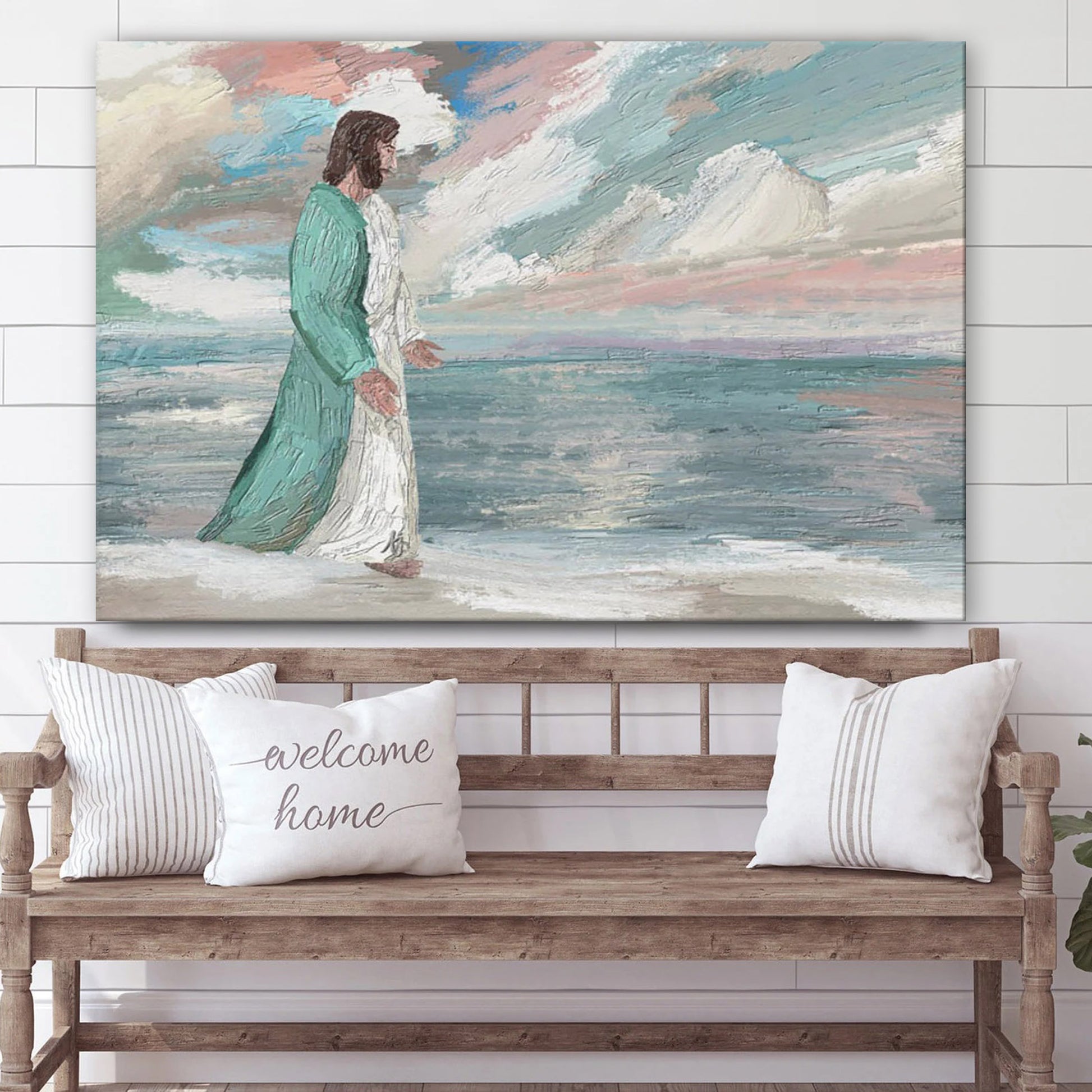 Jesus Christ Fine Art Canvas Original Artwork - Canvas Pictures - Jesus Canvas Art - Christian Wall Art