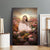 Jesus Christ Flowers Canvas Prints - Jesus Christ Art - Christian Canvas Wall Decor