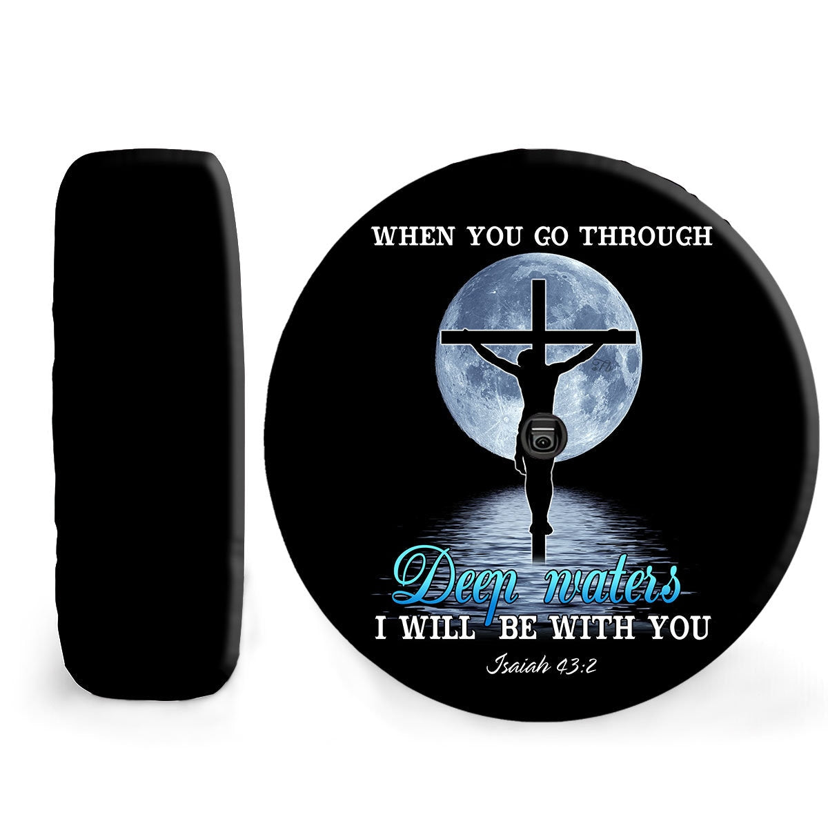 Jesus Christ Holy Bible Trailer Spare Tire Cover Christian Tire Covers - Christian Tire Cover