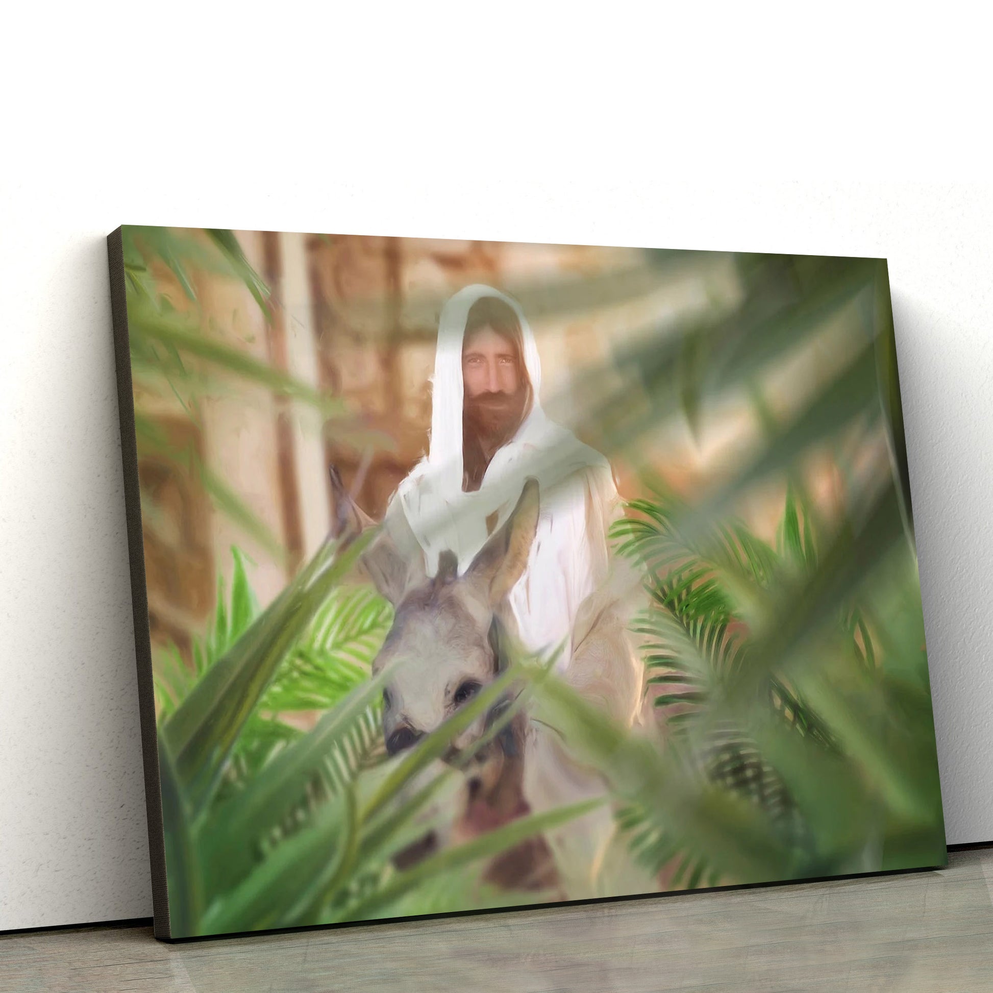 Jesus Christ Holy Week Palm Sunday Lds Art Christian - Jesus Canvas Pictures - Christian Wall Art