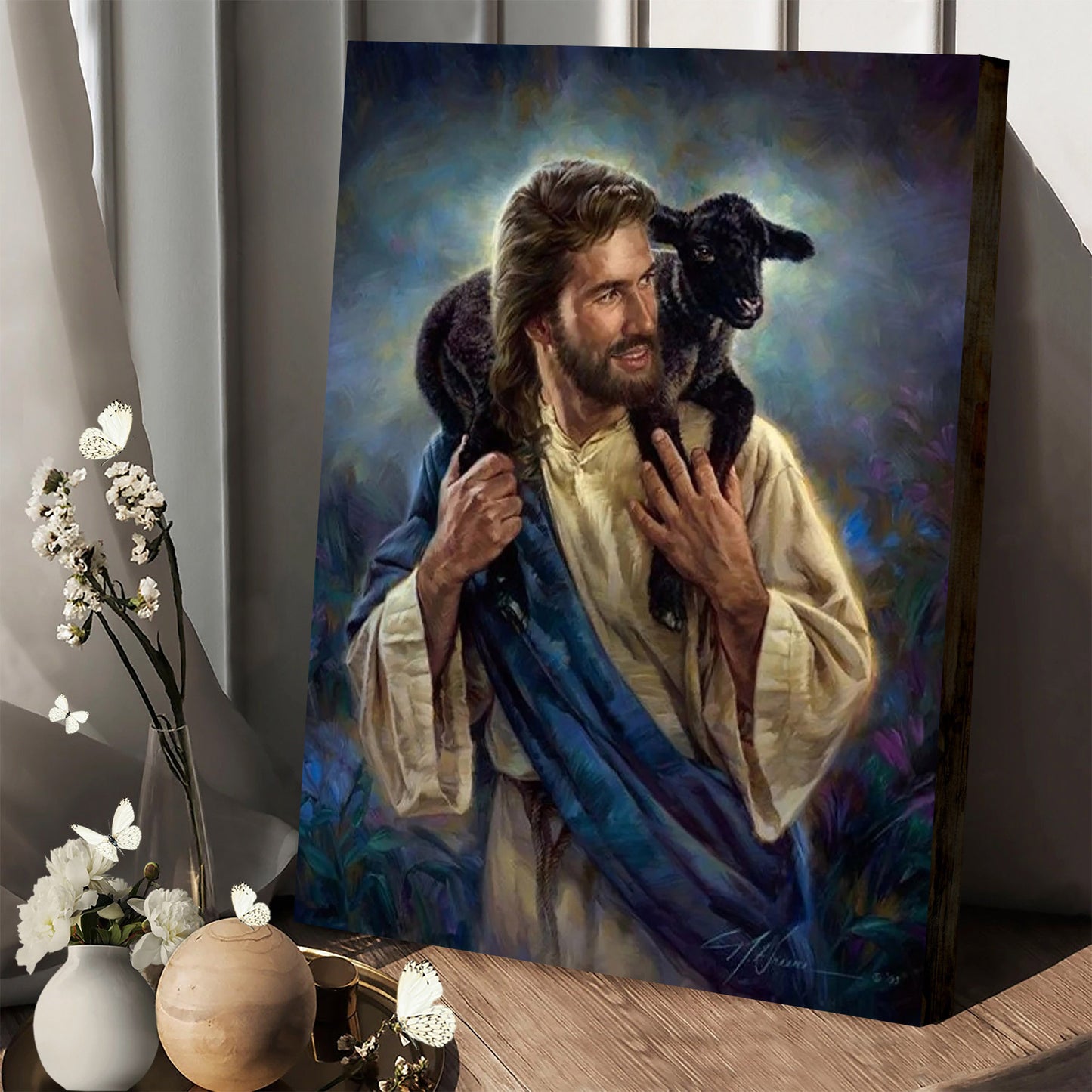 Jesus Christ Icon Painted Iconcatholic Christian Oil - Canvas Pictures - Jesus Canvas Art - Christian Wall Art