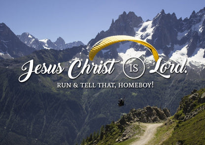 Jesus Christ Is Lord Wall Art Canvas Print - Christian Canvas Wall Art