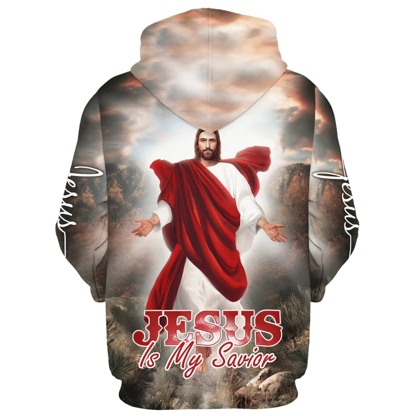Jesus Christ Is My Savior - Jesus Is Coming Hoodies - Jesus Hoodie - Men & Women Christian Hoodie - 3D Printed Hoodie