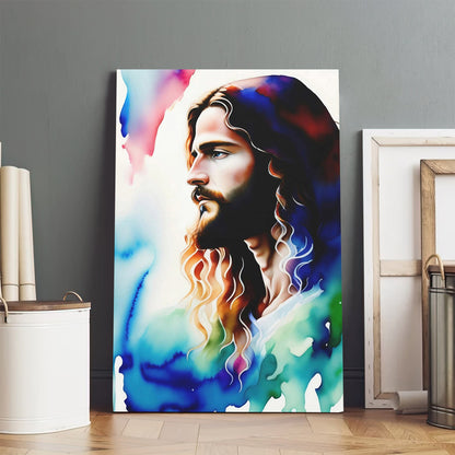 Jesus Christ Jesus Portrait Jesus Painting - Jesus Canvas Pictures - Christian Wall Art