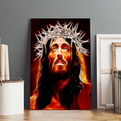 Jesus Christ Our Savior Canvas Pictures - Christian Canvas Wall Decor - Religious Wall Art Canvas