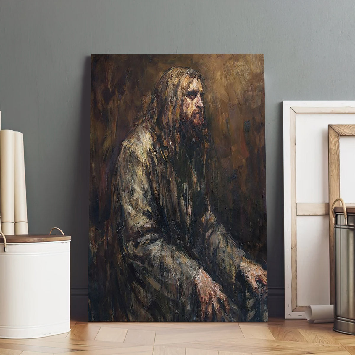 Jesus Christ Paintings Canvas Prints - Jesus Christ Art - Christian Canvas Wall Decor