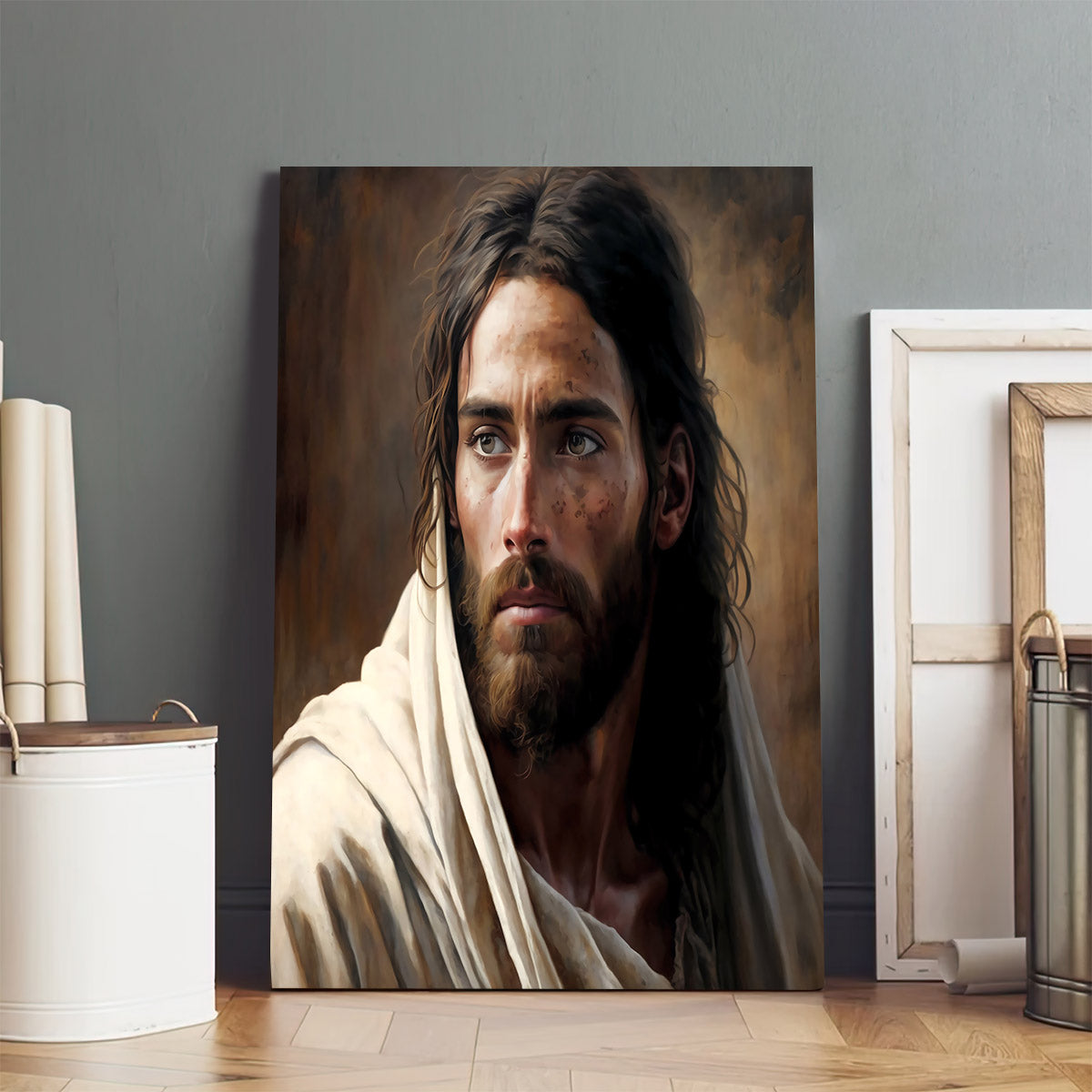 Jesus Christ Portrait - Jesus Canvas Art - Christian Wall Art