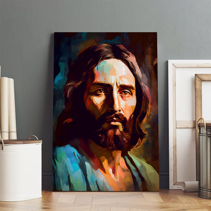 Jesus Christ Portrait 1 - Jesus Canvas Pictures - Christian Wall Art