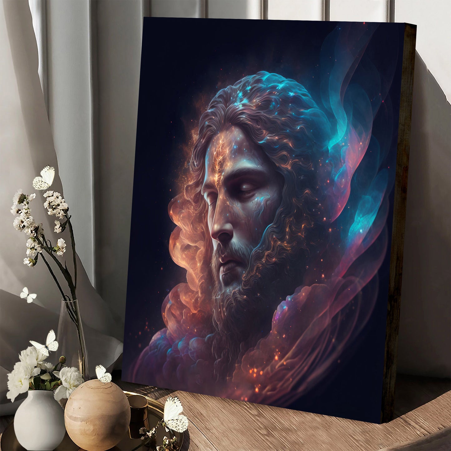 Jesus Christ Portrait 2 - Jesus Canvas Art - Christian Wall Canvas