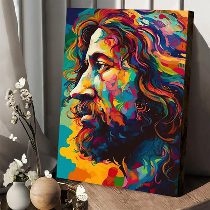 Jesus Christ Portrait 2 - Jesus Canvas Pictures - Christian Wall Art