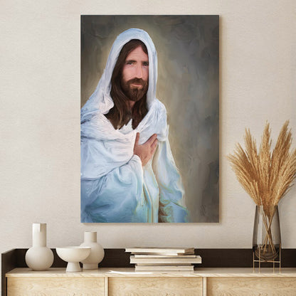 Jesus Christ Promise Keeper Canvas Pictures - Jesus Christ Art - Christian Canvas Wall Art