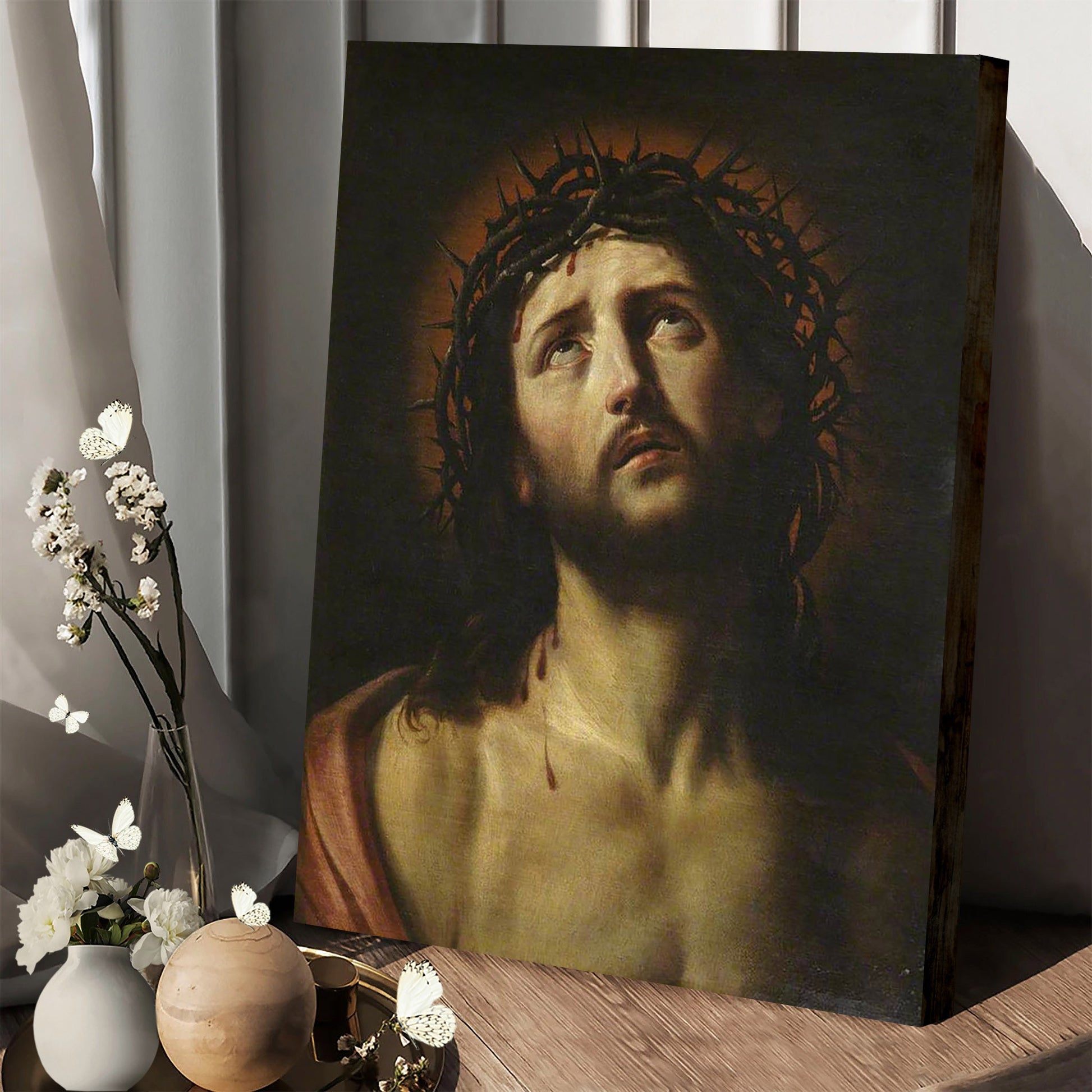 Jesus Christ Renaissance Canvas Picture - Jesus Christ Canvas Art - Christian Wall Canvas