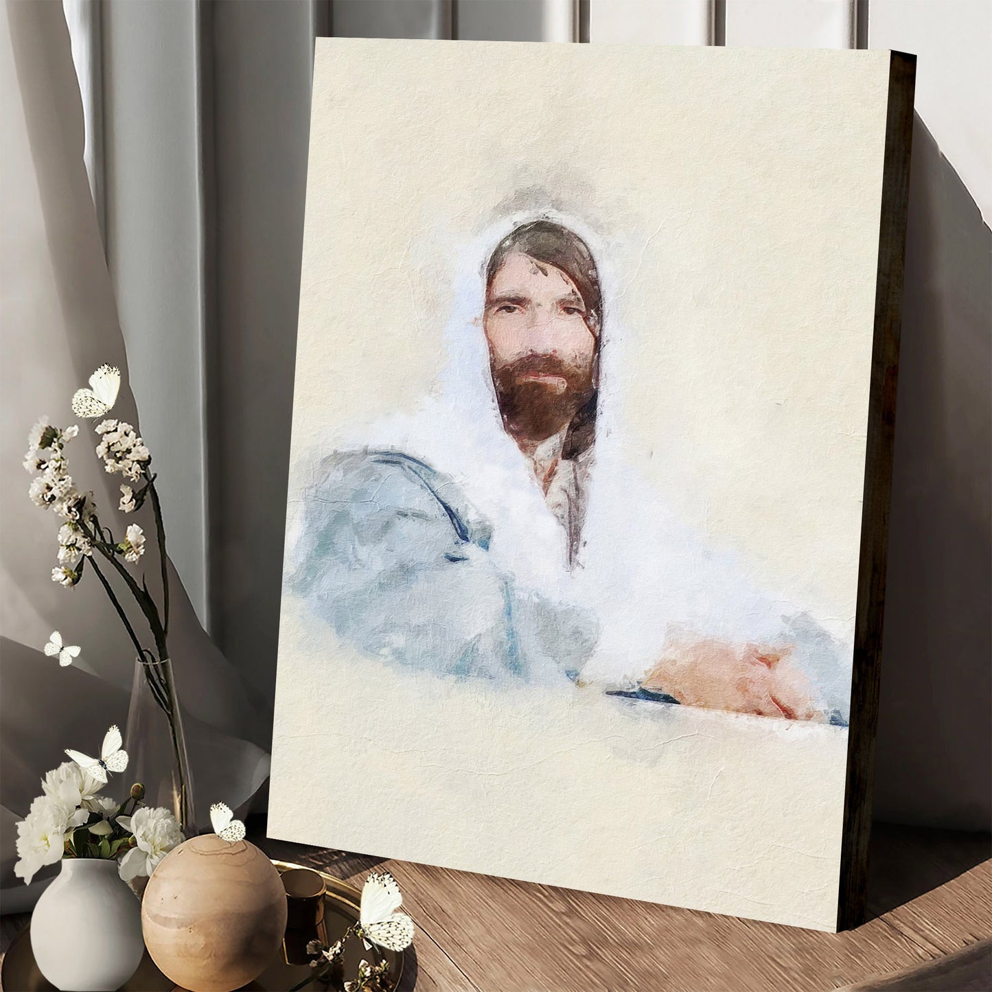Jesus Christ Savior Of My Soul Canvas Pictures - Jesus Christ Art - Christian Canvas Wall Art