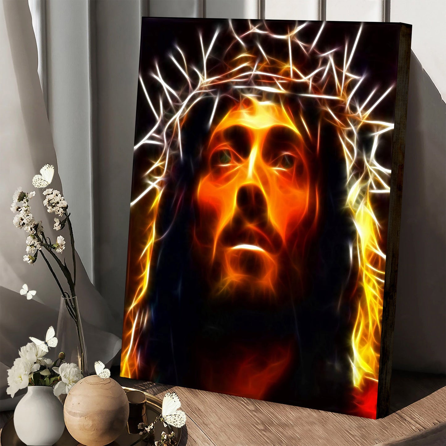 Jesus Christ The Savior Canvas Pictures - Christian Canvas Wall Decor - Religious Wall Art Canvas