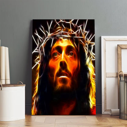 Jesus Christ The Savior Canvas Pictures - Christian Canvas Wall Decor - Religious Wall Art Canvas