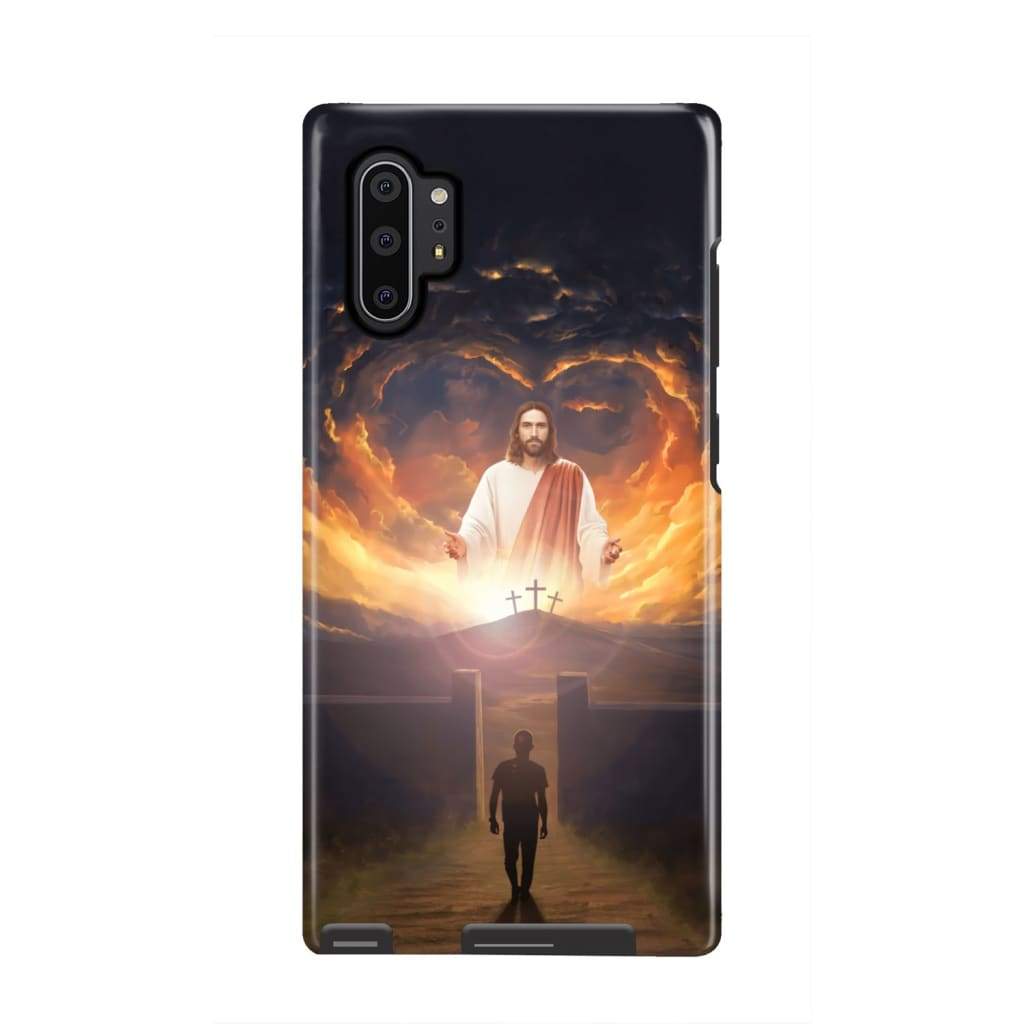 Jesus Come Back And Open Arms Phone Case Jesus Phone Case - Scripture Phone Cases - Iphone Cases Christian