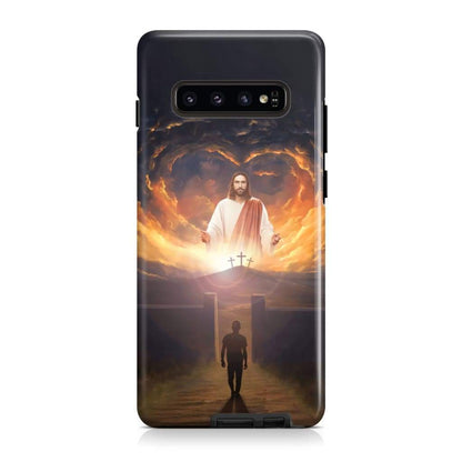 Jesus Come Back And Open Arms Phone Case Jesus Phone Case - Scripture Phone Cases - Iphone Cases Christian